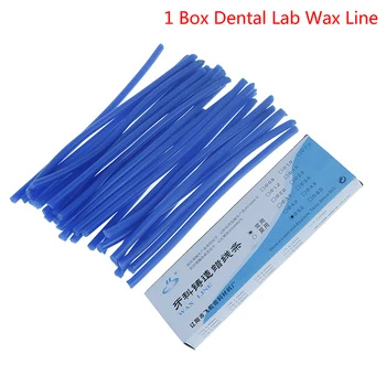 

1 Box Dental Wax Line 1/2/2.5/3/4/5mm Dental Lab Wax Line Sprue Wax Lines Dental Laboratory 6 Sizes For Choose