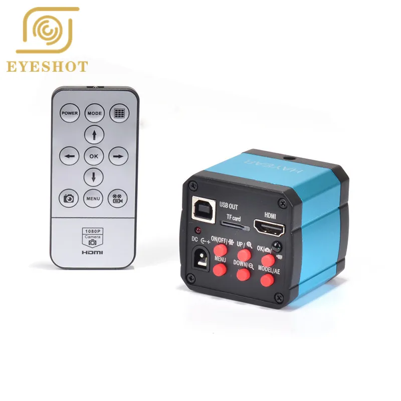 

EYESHOT 14MP Camera for Microscope digital camera HDMI USB Digital Industry Video C-mount Microscope Camera Tf Video Recorder