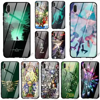 

Hybrid The Legend Of Zelda Glass Phone Case for Huawei Mate 20 Cover P Smart P20 Pro 10 7A Y6 Y9 Honor 9 P10 Lite Skin