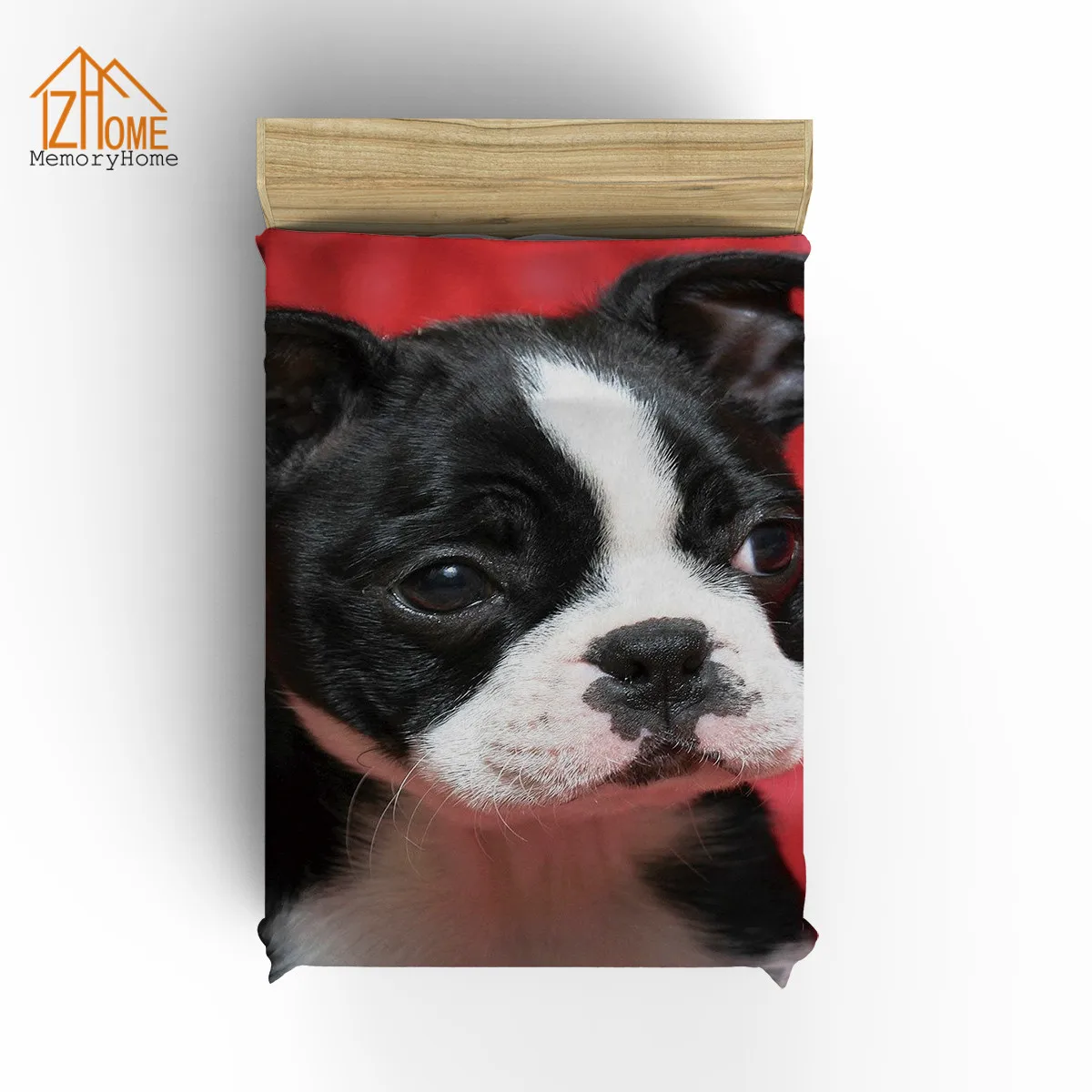 

Memory Home French Bulldog Pug Dog Blanket Soft Warm Blankets for Bed Couch Sofa Travelling Camping Throw for Kids Boys Women