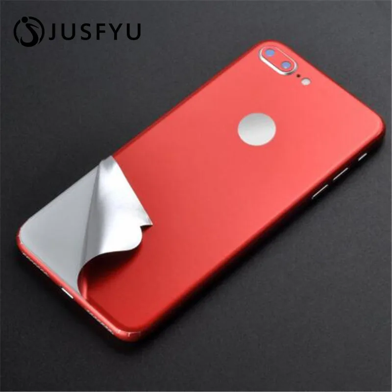 

Ice Film Skin Sticker for iPhone 7 Plus Phone Skin Case Cover PVC Wrap Sticker For iPhone XS Max XR X 6 Red Gold Purple Sticker
