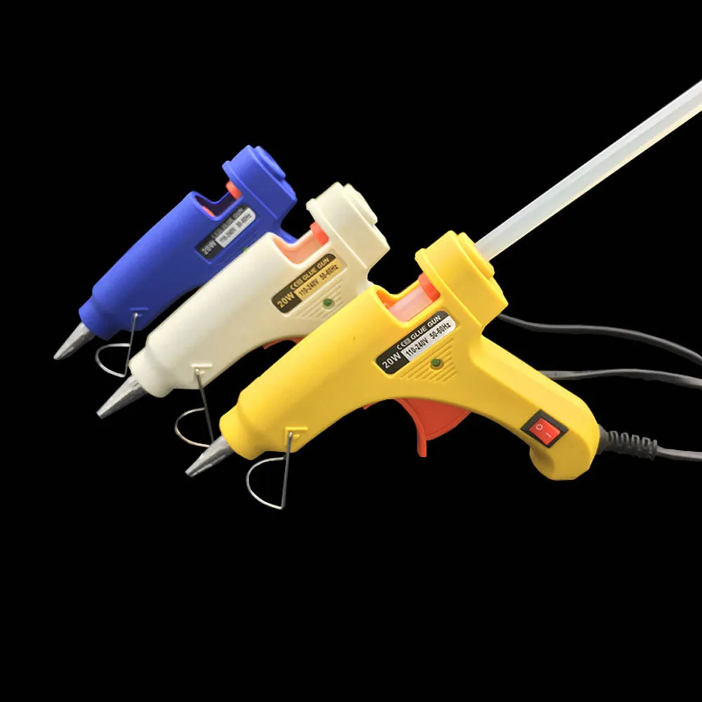 

2019 professional 20W Hot Melt Glue Industrial Mini Thermo Electric Heat Temperature Tool EU plug #30