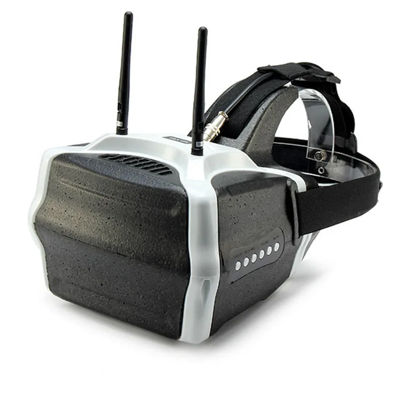 SJ-V01 5.8G 40CH FPV Video Goggles 7 Inch 1280x800 HD Headplay Glasses With HDMI Input Built-in Speaker