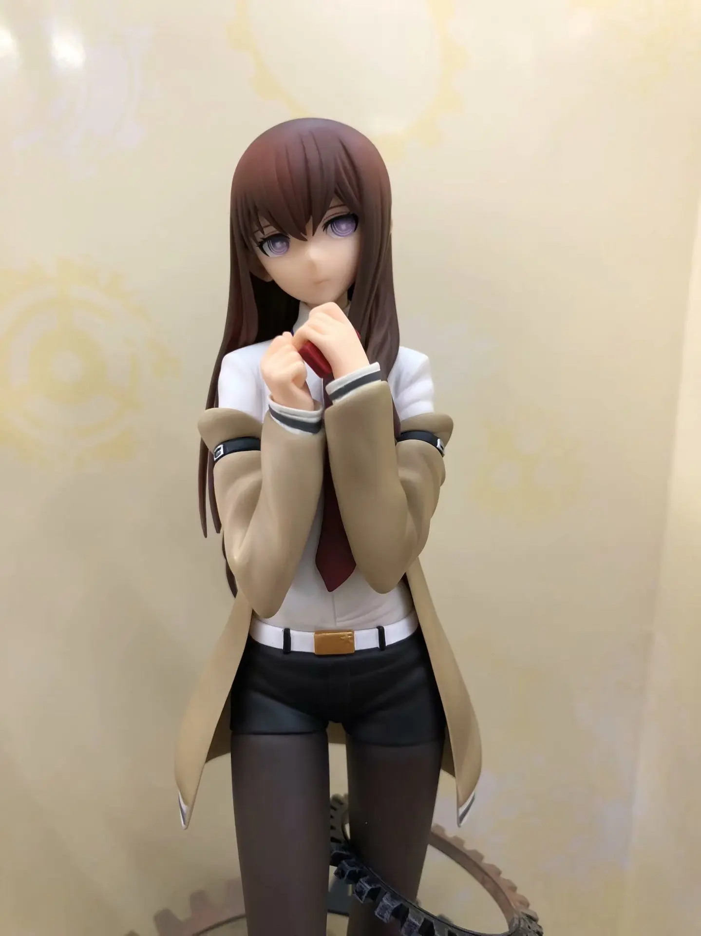 1 шт. Новое японское аниме Steins Gate 3 поколение Makise Kurisu Ver. 1/7 Масштаб ПВХ сексуальная девушка фигурка модель игрушка кукла подарок