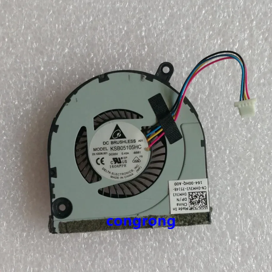 Ноутбук охлаждающий вентилятор GPU для DELL Inspiron N311z Vostro V131 13Z V13 ADDA AB5305UX K0B DC 5V 0.4A HM3V3