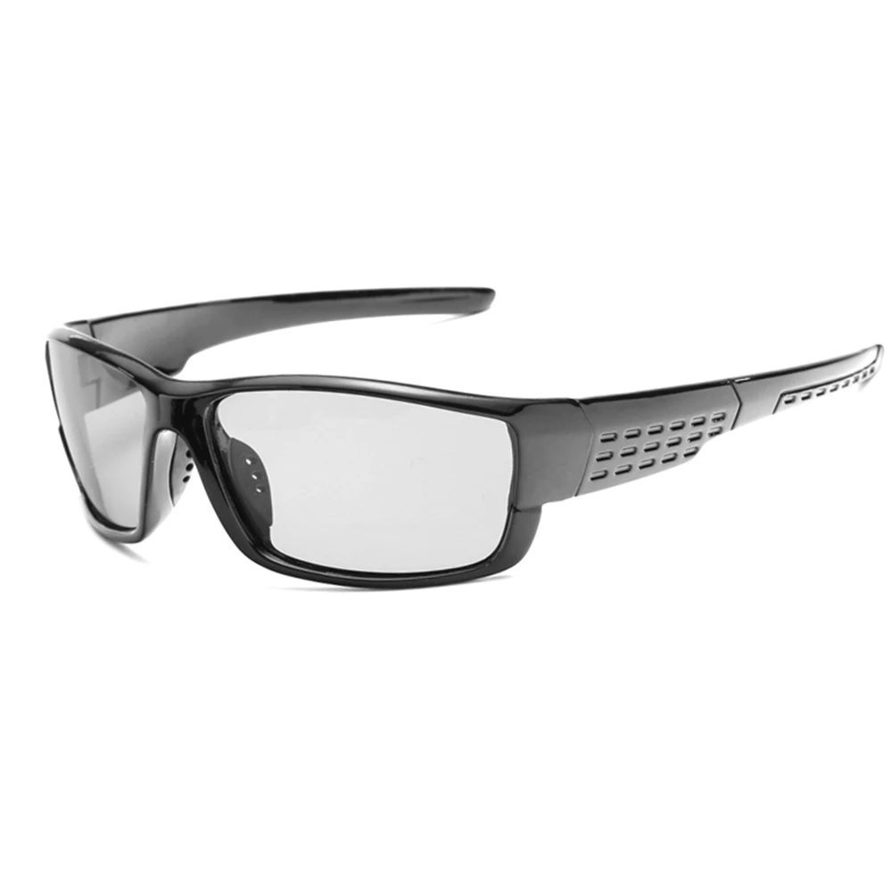 Очки для велоспорта, поляризационные мужские спортивные солнцезащитные очки для велосипеда, UV400, для шоссейного велосипеда, для езды на велосипеде, защитные очки, фотохромные - Цвет: Sand Black