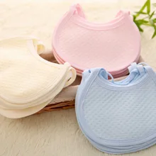 Розничная, 3 шт./партия, три ярких цвета волос, 3 цвета, мягкий детский хлопковый слюнявчик, удобное слюнявчик, слюнявчик