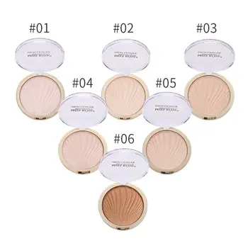 

MISS ROSE Wet & Dry Pressed Powder Foundation Complexion Makeup The ultimate in Customisable Coverage Luminous Finish 6color