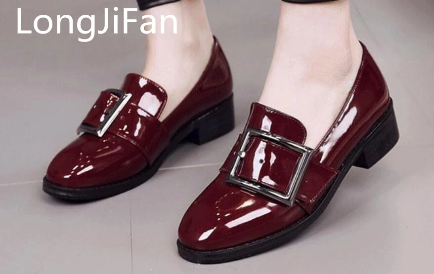 coach patent leather shoes