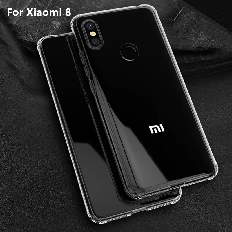 

Silicone TPU Phone Cases For Xiaomi 8 Explorer MI8 8SE A2 6X Soft and clear Cover Shell All parties For Redmi S2 Note 5 pro