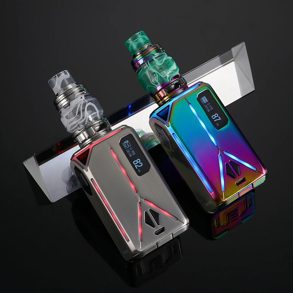 Original Eleaf Lexicon 235W Kit w/ Lexicon Box Mod & 2ml/6.5ml Ello Duro PMMA Tank HW-M/HW-N Coil E-Cig Vape Kit Vs Eleaf Invoke Original Eleaf Lexicon 235W Kit w/ Lexicon Box Mod & 2ml/6.5ml Ello Duro PMMA Tank HW-M/HW-N Coil E-Cig Vape Kit Vs Eleaf Invoke
