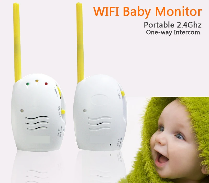 Portable Baby Monitor One Way Bebes Wireless Baby Cry Detector