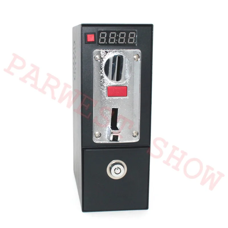 

Good Qualtity Timer Control Box with GD-600F Coin Acceptor Can Receive Euro/Dollars for Massage Chair/Washing Machine