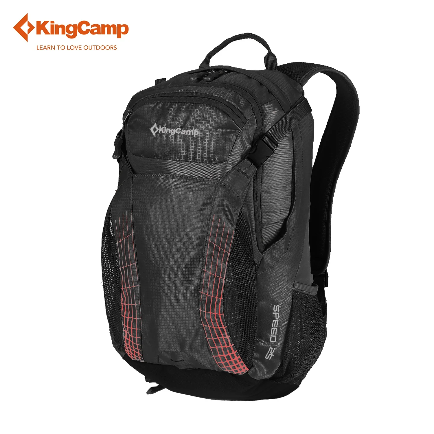 KingCamp Hiking Backpack Climbing Bag 25L Adjustable Strap Belt Backpack for Camping Travel