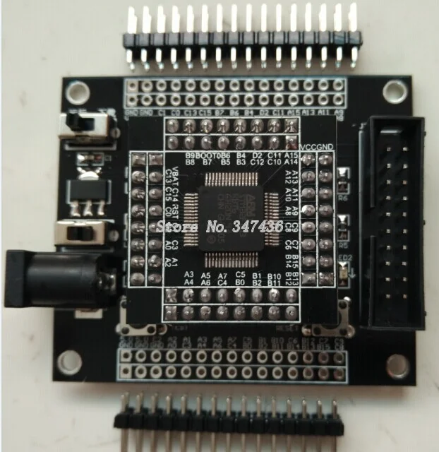 

STM32F103RBT6 minimum system board development board, backplane plus switch board Combo