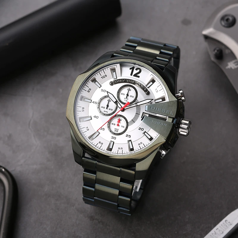 Diesel Chief Officer Series Three-time Chronograph Dz4478 - AliExpress