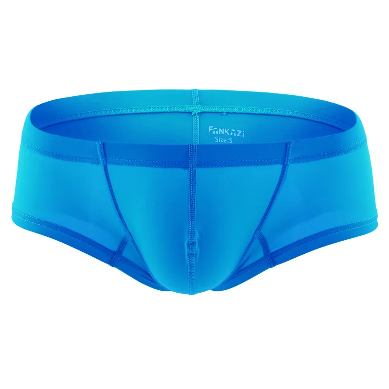

Men Silk Underwear Brand Breathable Boxer shorts Printed Cotton Male Panties U convex pouch Sexy Cueca Soft Gay Pants Underpants