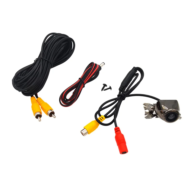 SKYJOYCE Rear View Car Camera Monitor 4.3 HD CCD Reverse Backup Camera 24V 12V Black Silver Auto Rear parking guide Camera LED  (2)