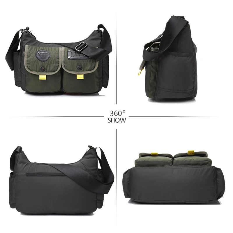 الرجال العسكرية حقيبة ساعي للماء النايلون حقيبة حقيبة كتف عارضة السفر Crossbody أكياس للذكور حزام يد XA167ZC الرجال العسكرية حقيبة ساعي للماء النايلون حقيبة حقيبة كتف عارضة السفر Crossbody أكياس للذكور حزام يد XA167ZC