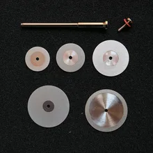 Disque de coupe dentaire en diamant Double face Ultra-fin de 0.15mm, pour séparer et polir le plâtre de couronne en céramique ou le jade avec mandrins