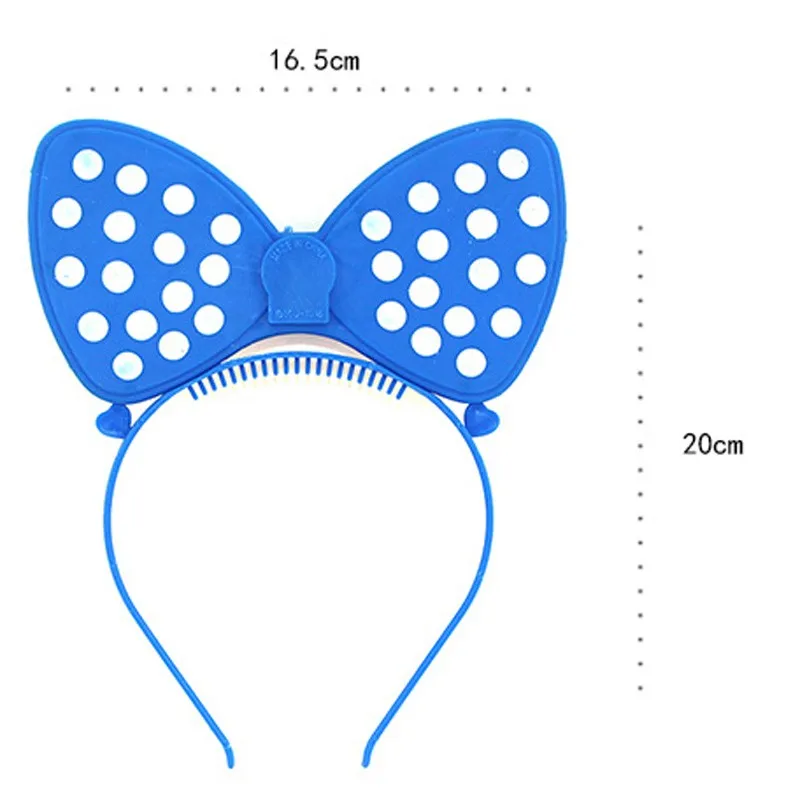 10 шт./лот, новинка, бант, светящийся, для концерта, Рождества, Хэллоуина, дня рождения, вечерние принадлежности, детские игрушки
