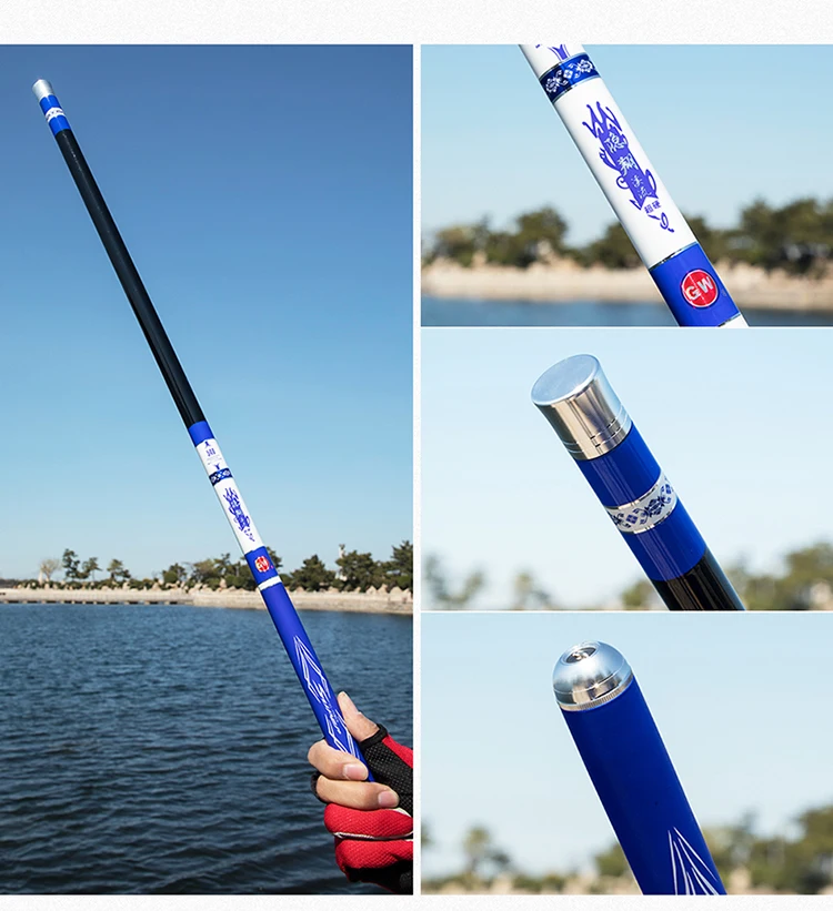 Pesca da Carpa de Carbono Vara de Pesca Ultra-rígido de Pesca Canne a Peche Equipamento de Pesca Olta Córrego Ultra-luz Pólo Seção Curta Pesca 11 Pólo Seção Curta Canne a Peche equipamento de pesca Pesca
