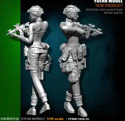 Yufan модель 1/35 Смола Солдат первоначально созданных комплект фигура модели YFWW35-1826