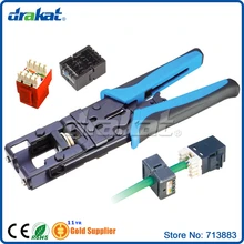 Multifunction Keystone Jack Punch Down Tool