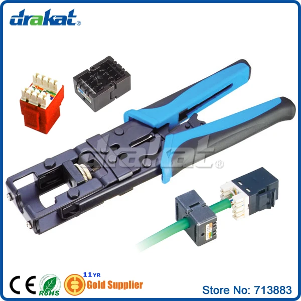 Multifunction Keystone Jack Punch Down Tool Networking Tools AliExpress