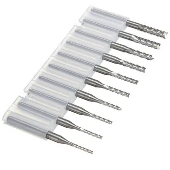 

10Pcs 1.3mm Micro Drills Set Pcb Cnc Press Fits Dremel Bits Micro Drill Bits CNC PCB Dremel Drill Bits VEP60 P0.11