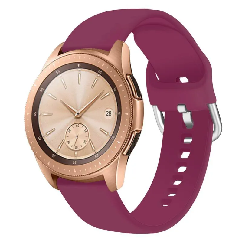 Носимые силиконовые часы браслет для умных часов Замена для Galaxy Watch Active/42 мм