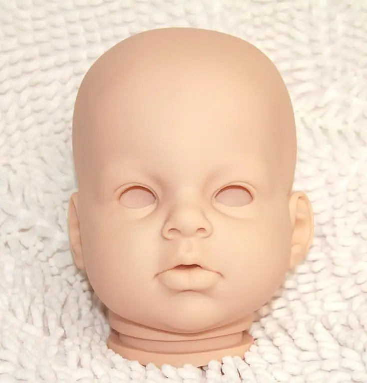 reborn doll kit head only