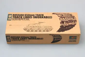 

Trumpeter 02042 1/35 650mm Track For Russian KV/JS Tank (Workable) Model Parts TH07013-SMT2