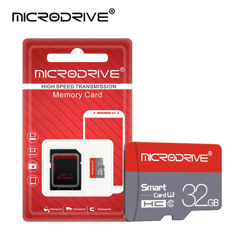 Карта Micro SD Transflash, 32 ГБ, 16 ГБ, 64 ГБ, 128 ГБ, флешка, UHS-1, 8 ГБ, класс 10, TF карта, карта памяти, флэш-память, Microsd, sdhc