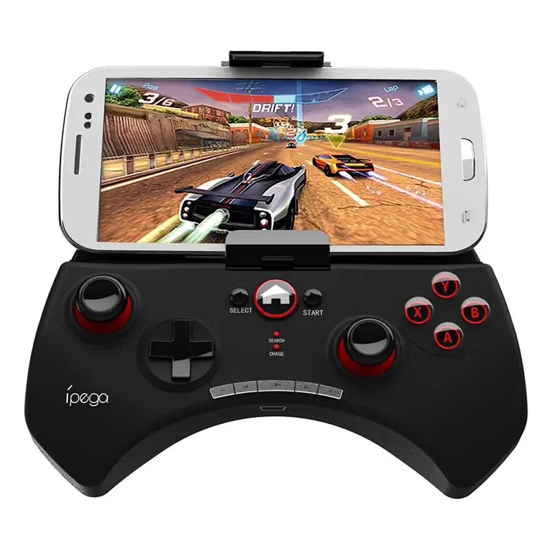 Koop Ipega 9025 USB Draadloze Bluetooth Joystick Mobiele Game Handvat Glory Bluetooth Game Handvat Voor Android IPhone