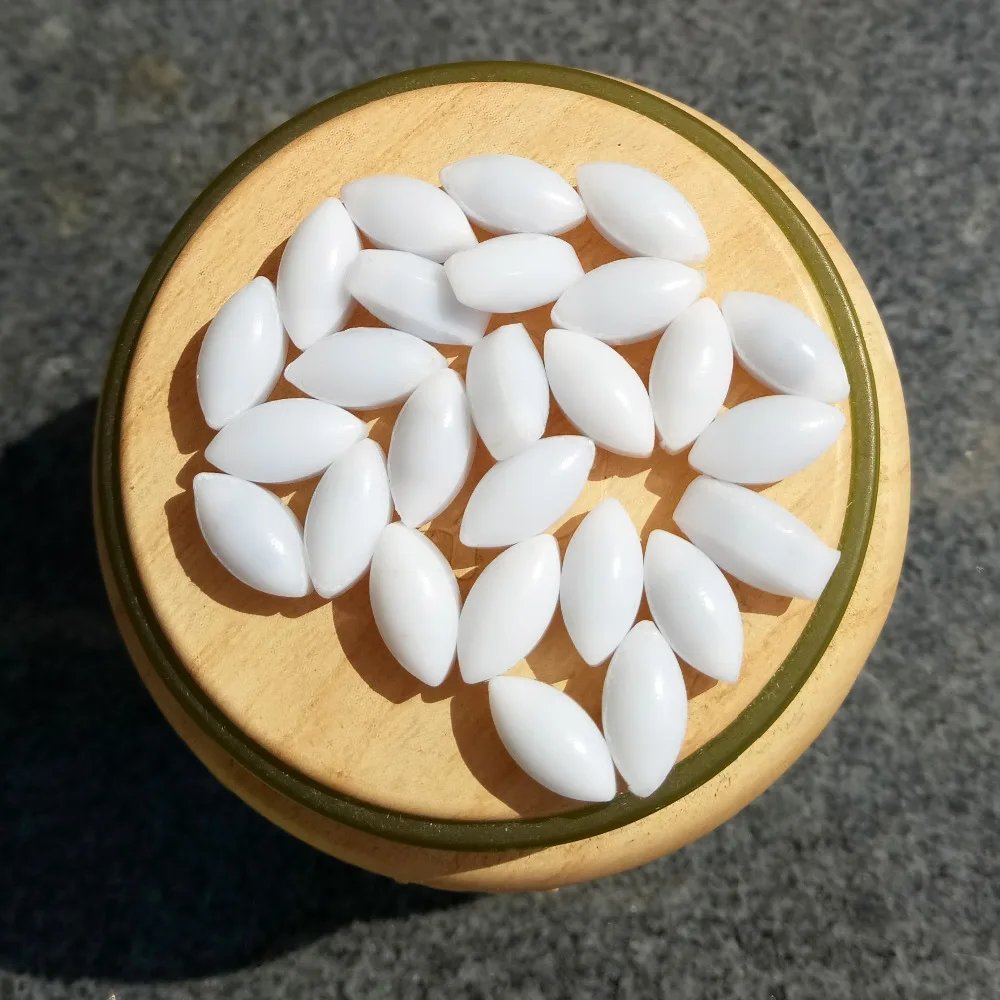 

A5x10mm PTFE Magnetic Stirrer Mixer Stir Bars Olive shape Stirring Bars PTFE Stir Rod Spinbar, Pack of 10pcs