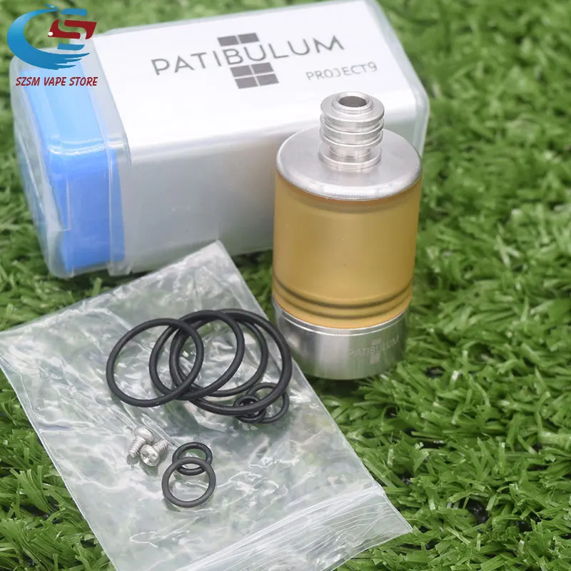 

Newest Patibulum Style 22mm RTA Electronic cigarette Atomizer 316 SS + PEI material vapeTank Single coil tank vs KAYFUN LITE rta