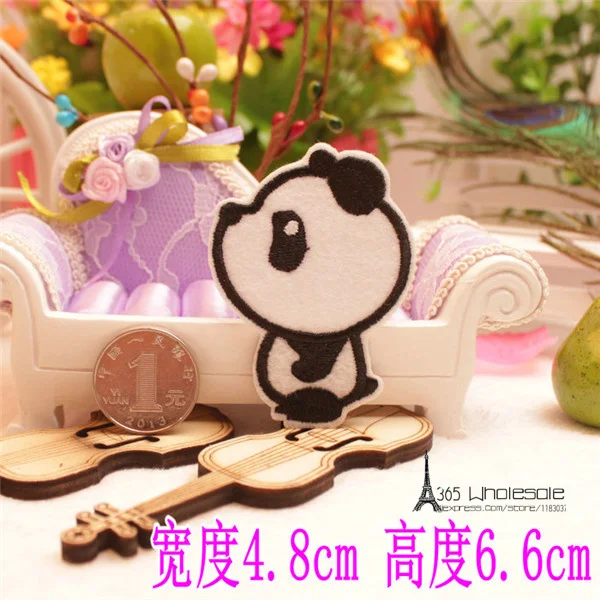 Cute Panda Iron on Cloth Patches - 1