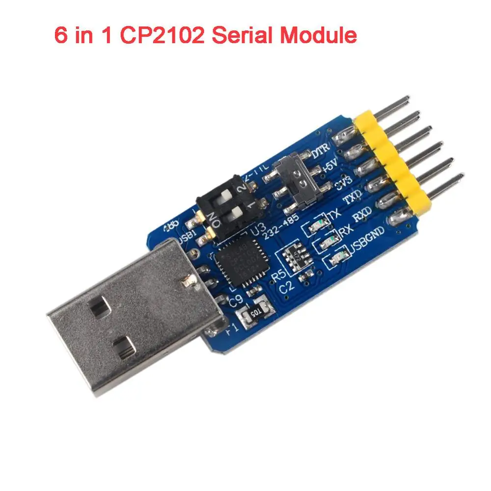 Nextion дисплей Улучшенный 7," 5,0" 4," 3,5" 3," 2,8" 2," сенсорный экран HMI умный ЖК-модуль/CP2102 серийный модуль - Цвет: CP2102 Serial Module