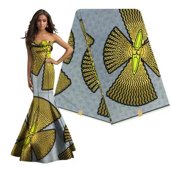 

Latest Quality Nigeria Ankara African Wax Prints Fabric 100% cotton Wax Fabric Wax fabric