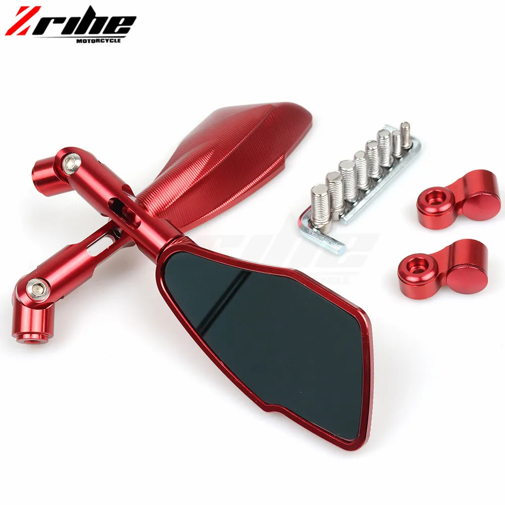 FOR 1Pair Universal Motorcycle Backup Rearview Mirrors accessories Rear View Mirror for honda cbr600f Cbr600 f cbr 600f cbr 600