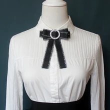 Женский галстук-бабочка для шеи, винтажный галстук-бабочка, стразы, жемчуг, бисер, Свадебный, деловой, Рождественский галстук, галстук, Униформа, лента, галстук-бабочка