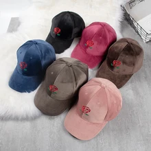 Wearzone новая Вельветовая Женская Бейсболка Snapback индивидуальная Цветочная вышивка хип-хоп плоская кепка кость Выходная шляпа