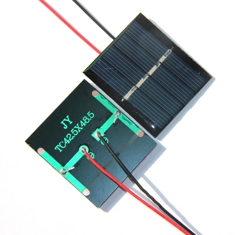 W 2 V Mini Célula Solar Com