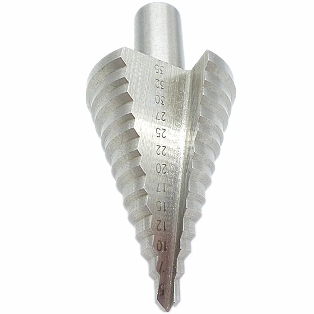 5 35mm (13 Steps) Step Drill Bit Woodworking M2 Step Cone Drill Bit