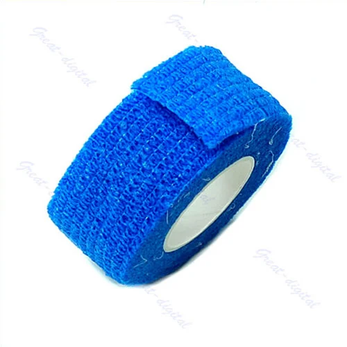 Kemei 2 предмета Roll синий Маникюр защитный Flex Обёрточная бумага палец бинт ленты пилочка для ногтей Книги по искусству Pro