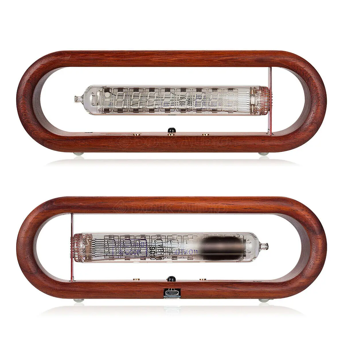 Винтажные Фотоэлектрические часы Nixie Tube с таймером и пультом дистанционного
