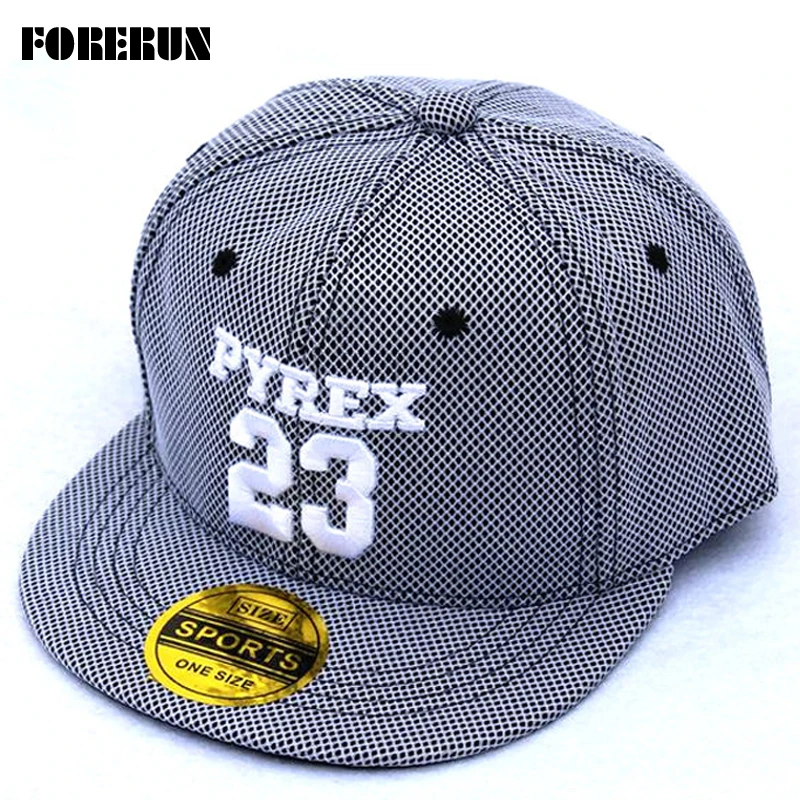 RETYLY Snapback Pianura di Hip-Hop del Berretto da Baseball Ragazzo Regolabile Cappello Blu Chiaro