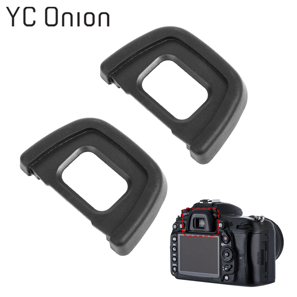 

2PCS DK-23 Camera Eyepiece Viewfinder Protector Camera Eyecup Replacement For Nikon D600 D610 D7000 D7100 D7200 D90 D80 D60