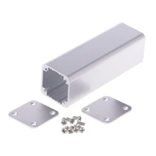 Новый черный 100 х 32 х 32 мм DIY экструдированный электронного проекта Алюминий корпус
